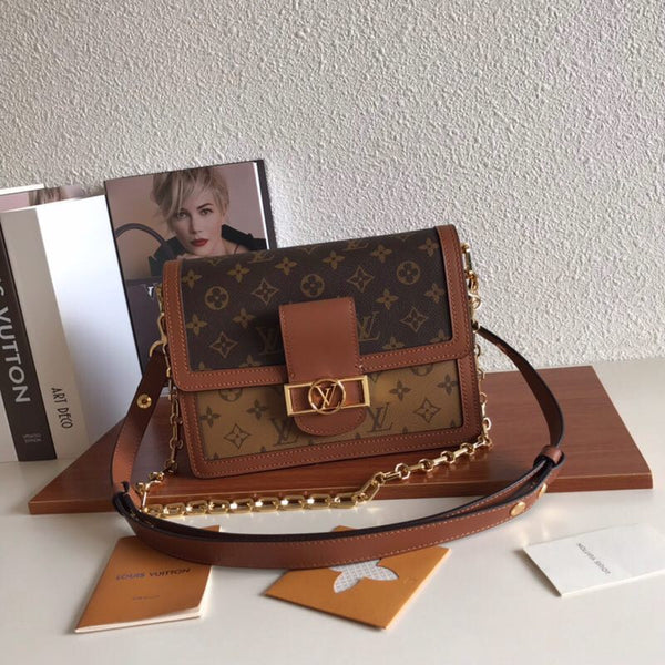 LOUIS VUITTON DAUPHINE MM BAG