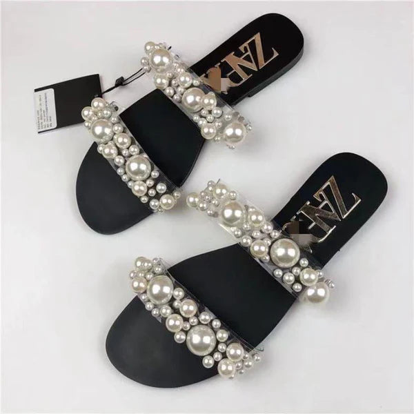 ZARA PEARL FLAT