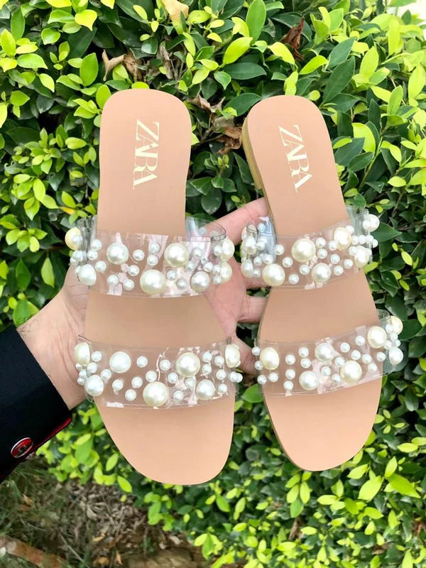 ZARA PEARL FLAT