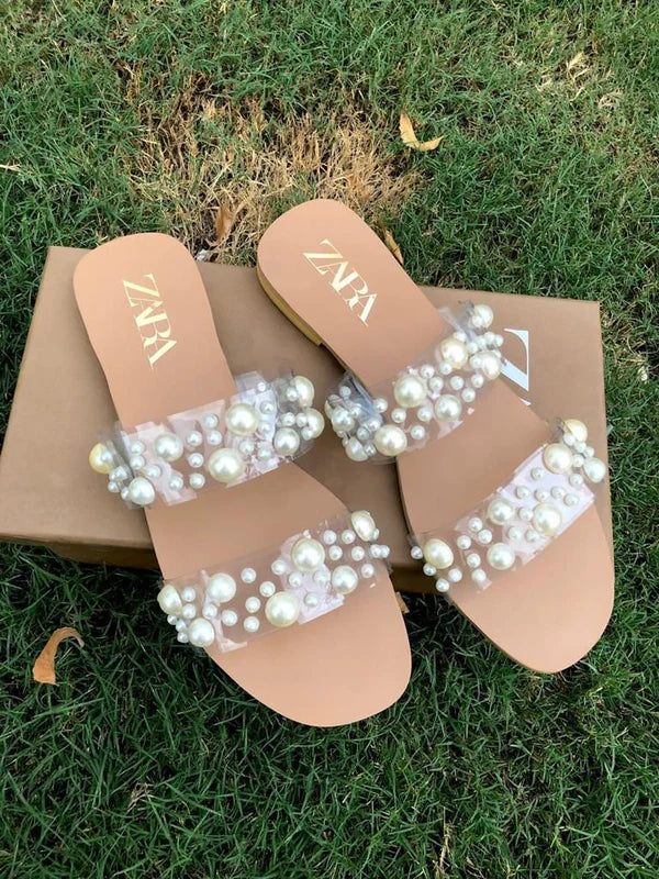 ZARA PEARL FLAT