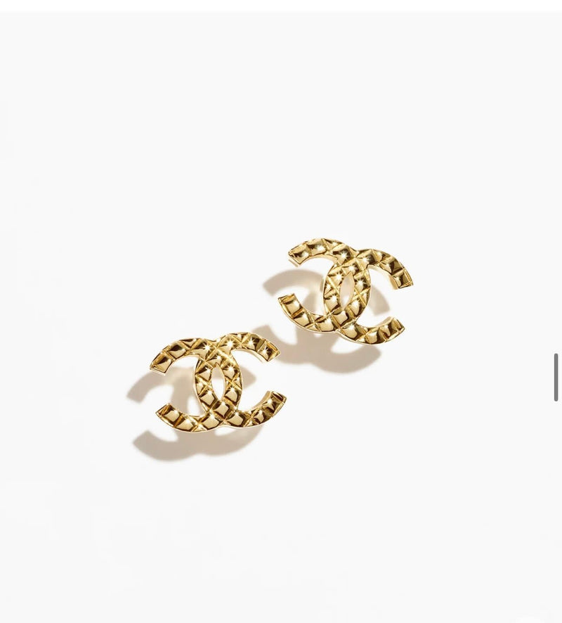 CHANEL STUD EARRINGS