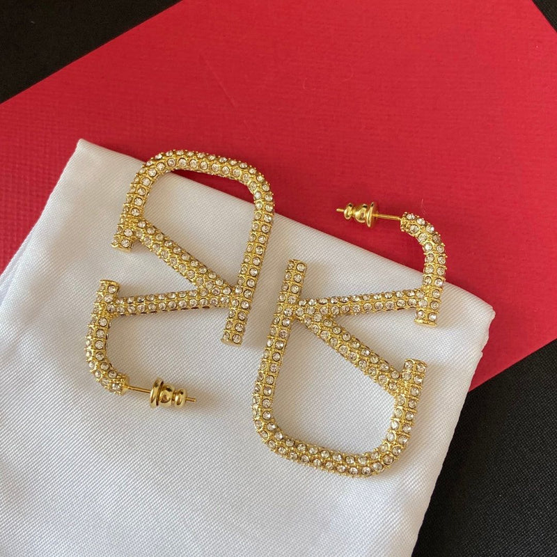 VALENTINO V LOGO SIGNATURE EARRINGS