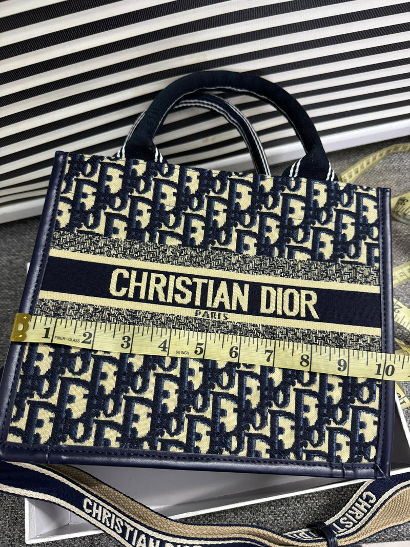 CHRISTAIN DIOR SMALL BOOK TOTE BAG