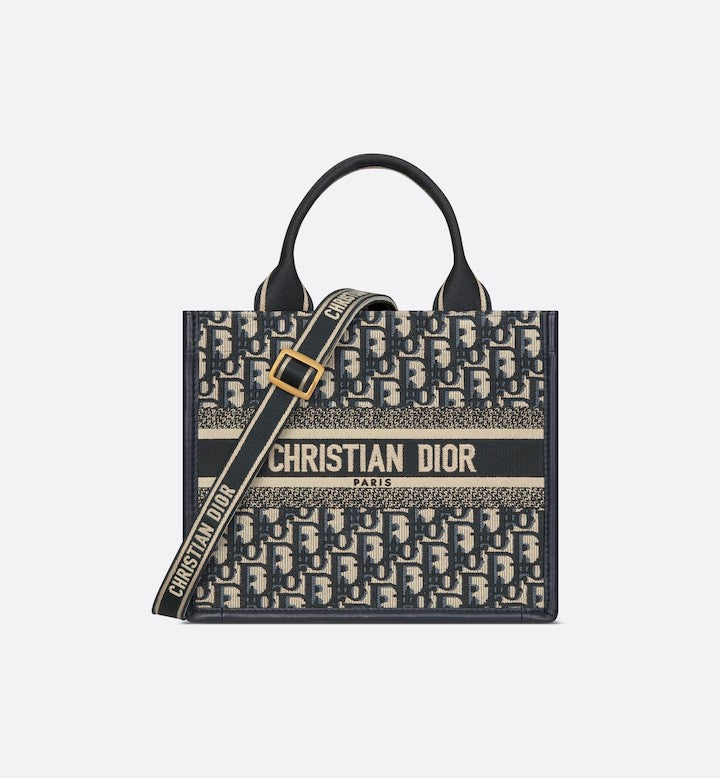 CHRISTAIN DIOR SMALL BOOK TOTE BAG